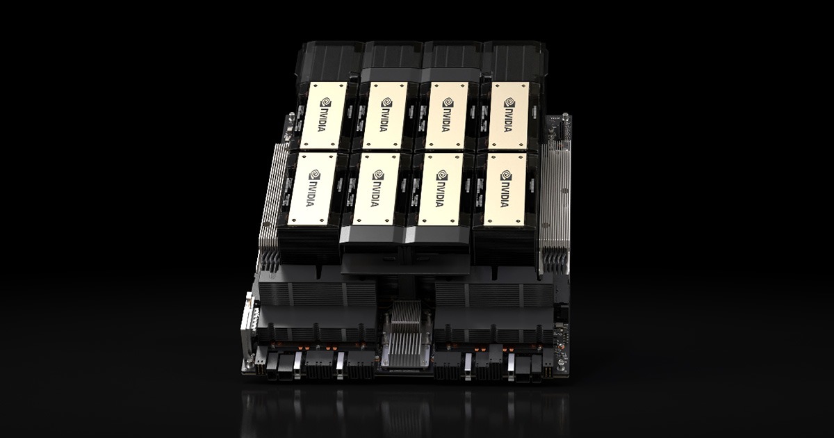 NVIDIA H200 (SXM5), an official NVIDIA product photo